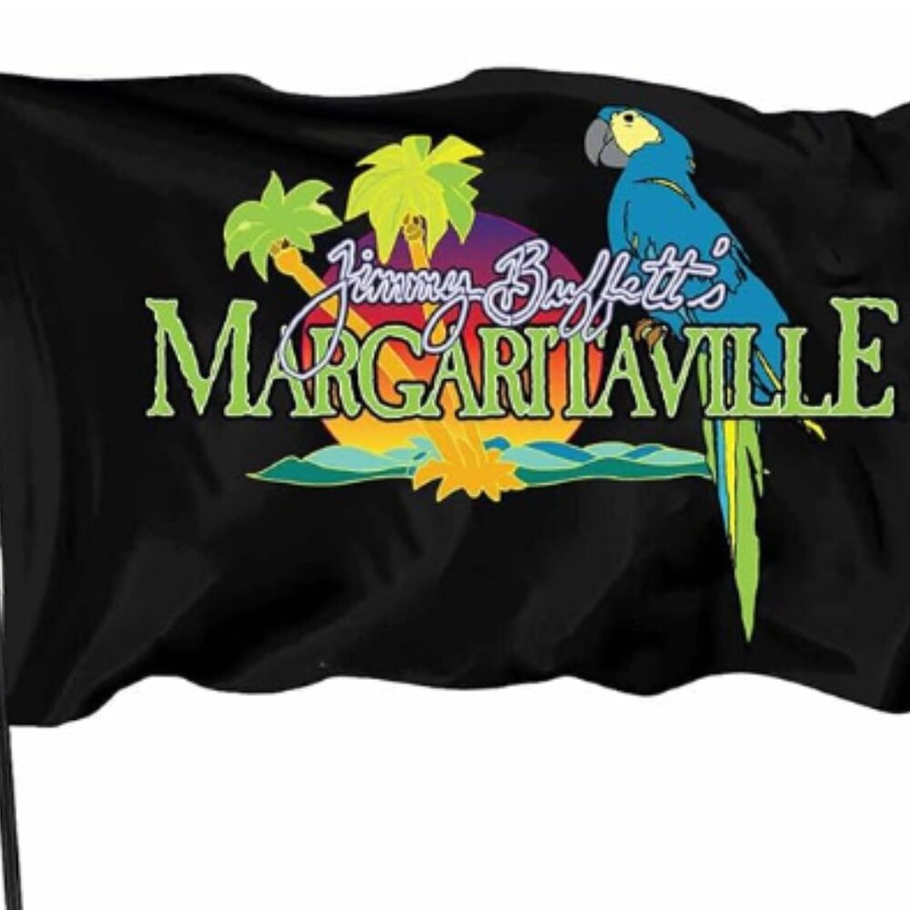Jimmy Music Buffett  Merchandise Decor Flag with Brass Grommets